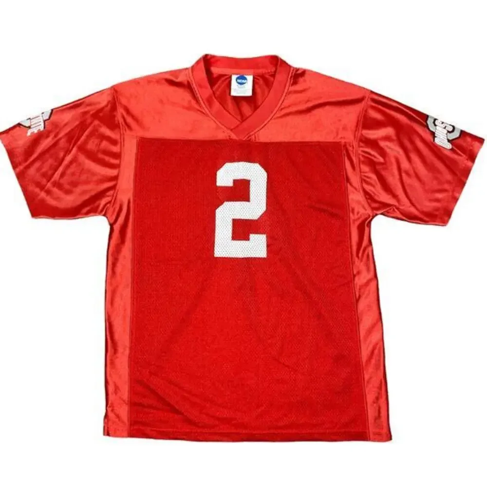 Ohio State Football Jersey Youth Large (14/16) Buckeyes #2 Red/Home Big 10 Boys
